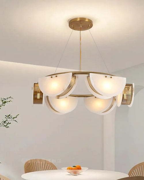 Luxury Marbel Interior Chandelier - 6L